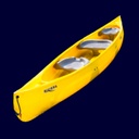 Canoë 3 pl. - Formule All Inclusive sans navette 9km